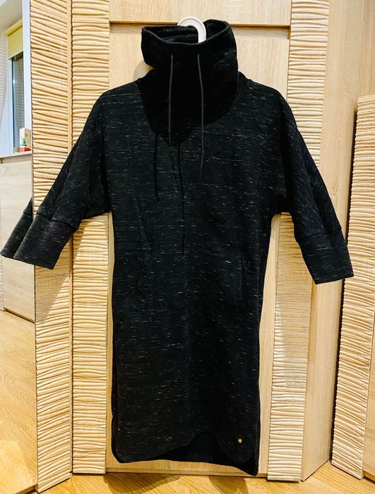 Calvin Klein bluza tunika golf XS szara czarna