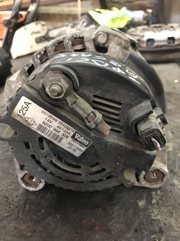 Alternator /1.9 dci /125A VALEO / Renualt / Megane 2 /Scenic 2