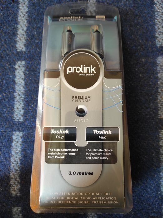 Кабель ProLink  Toslink Plug 3 м (HMC111-0300)