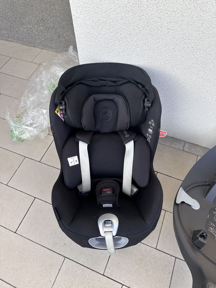 Cybex fotelik samochodowy sirona T I-size sepia black plus+baza base T