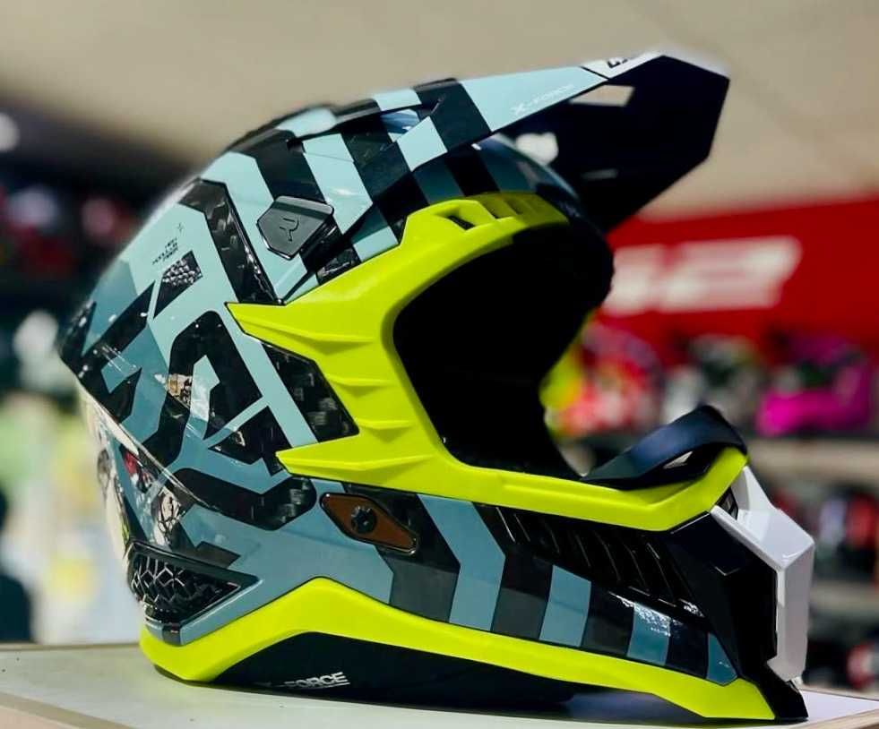 Capacete Carbono total LS2 MX703 X-Force NOVO (46% Desconto) Tam M-L