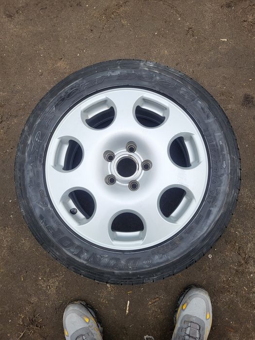 Koło aluminiowe zapasowe audi a4 b6 7.0 16 5x112 et42