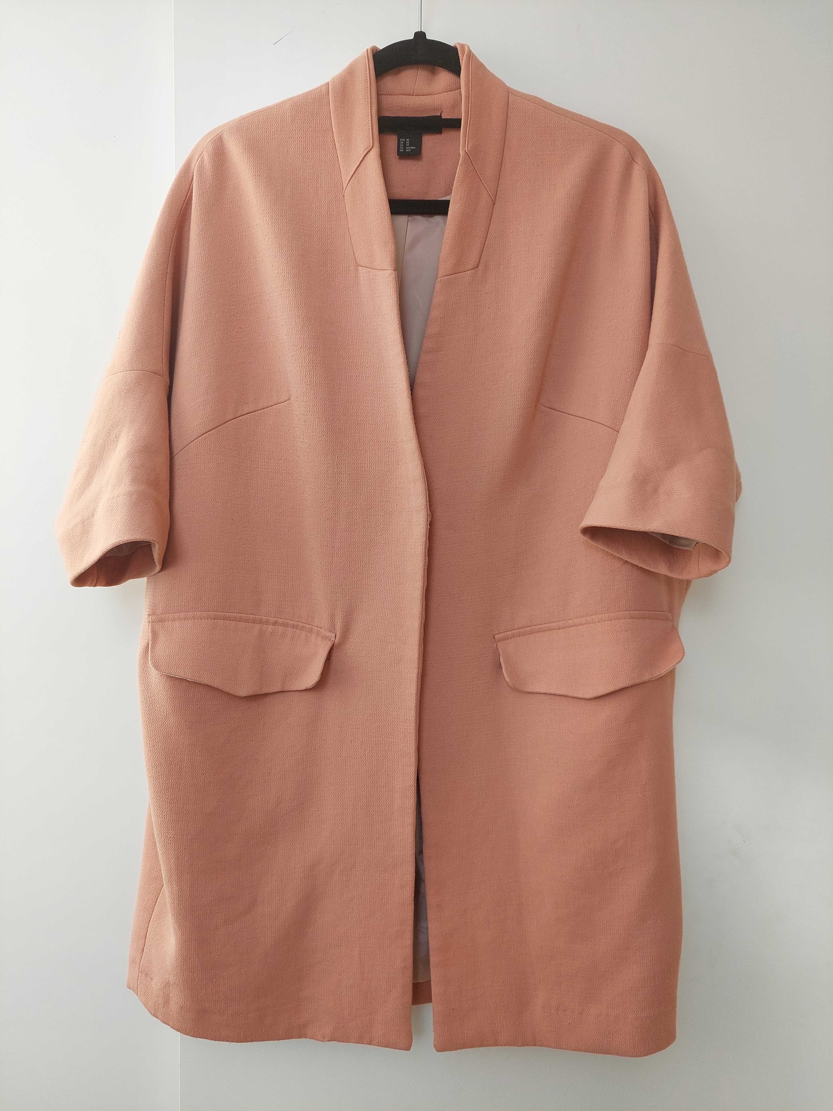 kardigan płaszcz damski H&M oversize XS