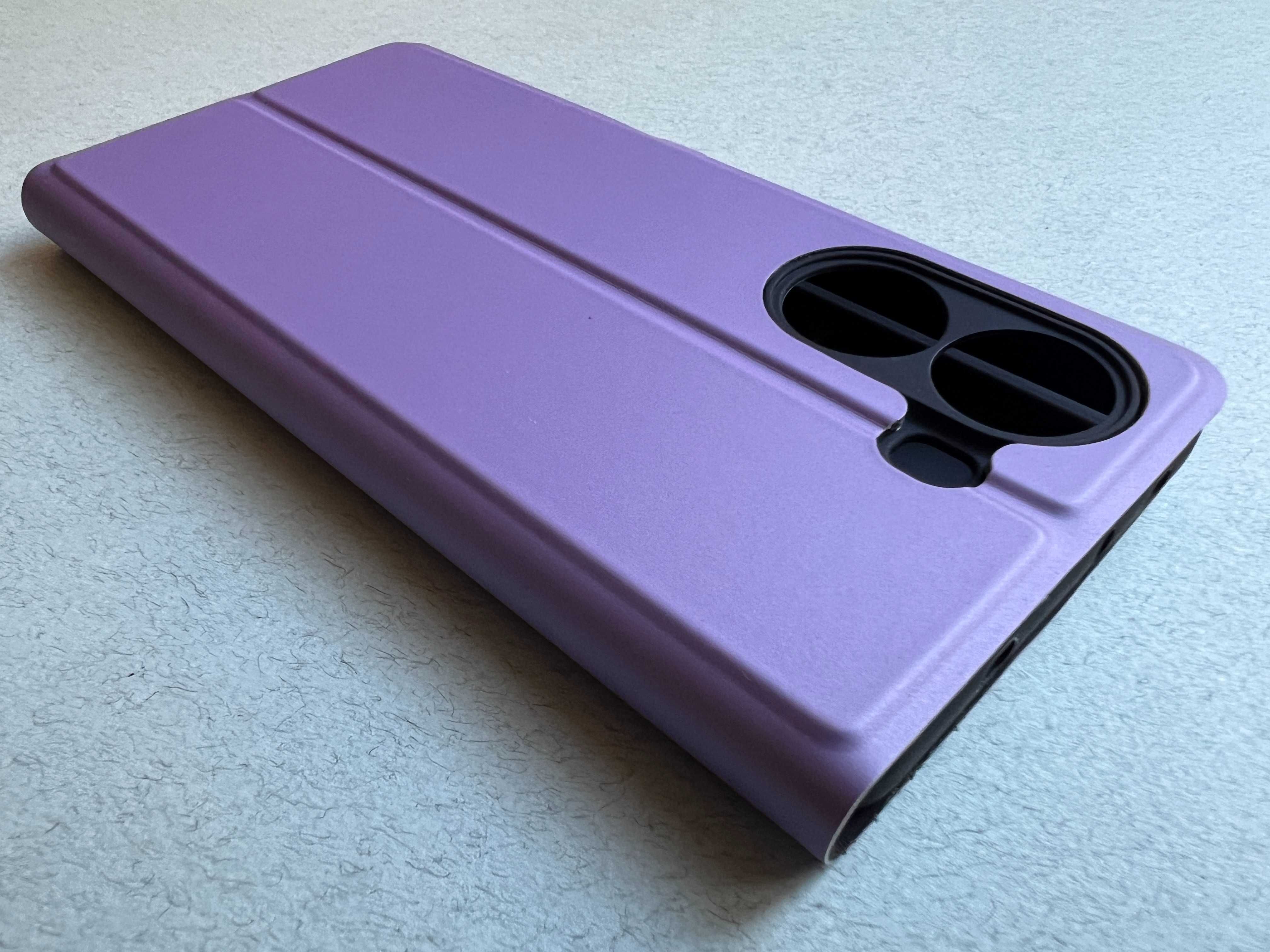 Poco X7 Pro чохол-книжка Wave Flap Purple фіолетовий чехол шкіра кожа