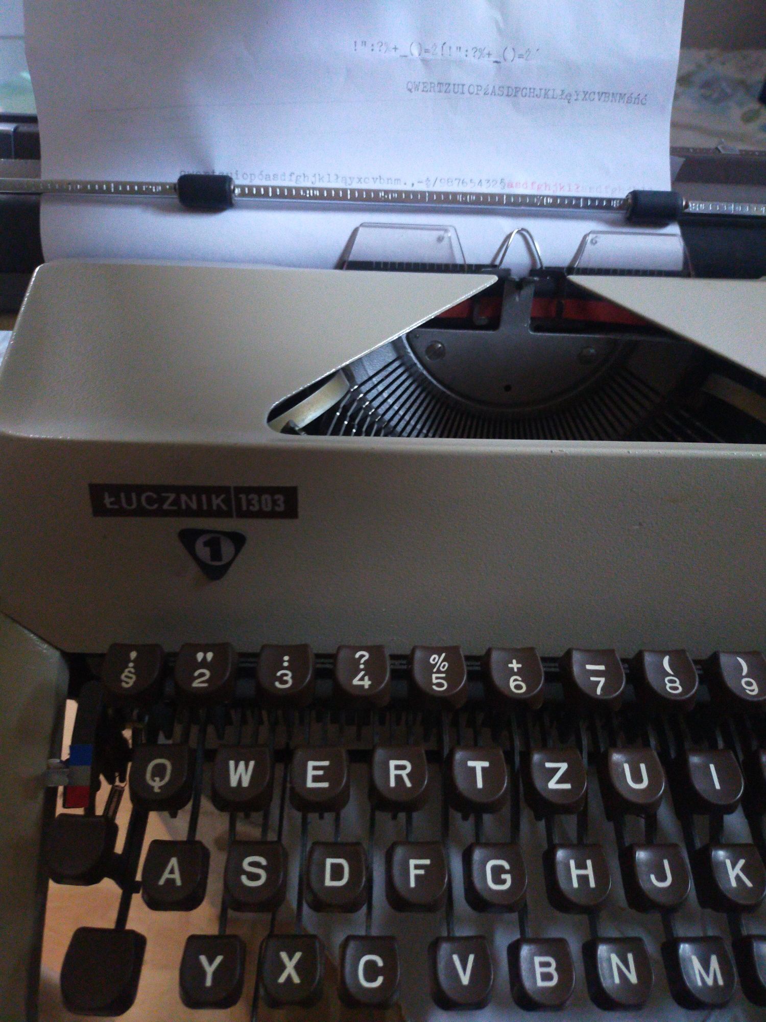 Łucznik 1303 Maszyna do pisania 1990