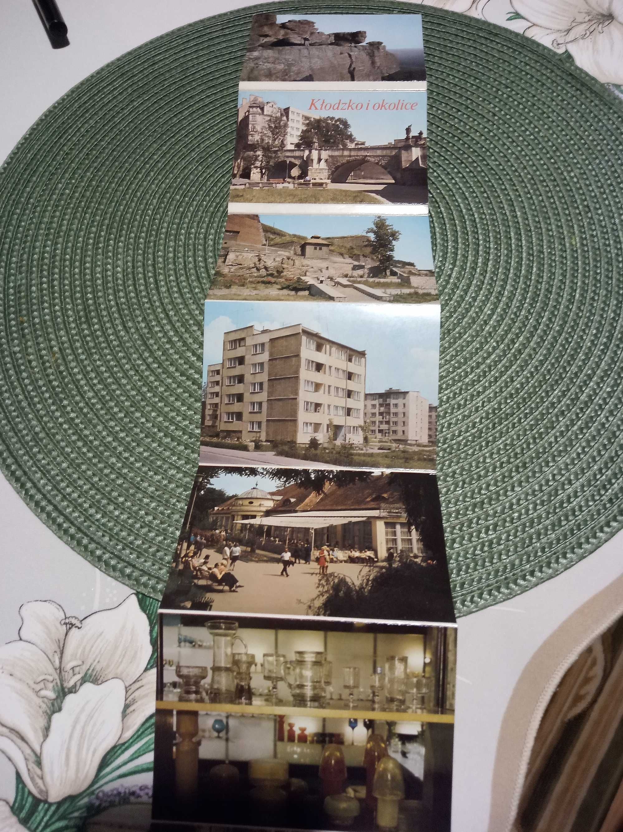 Książeczka pocztówkowa Kłodzko i okolice 1980 rok
