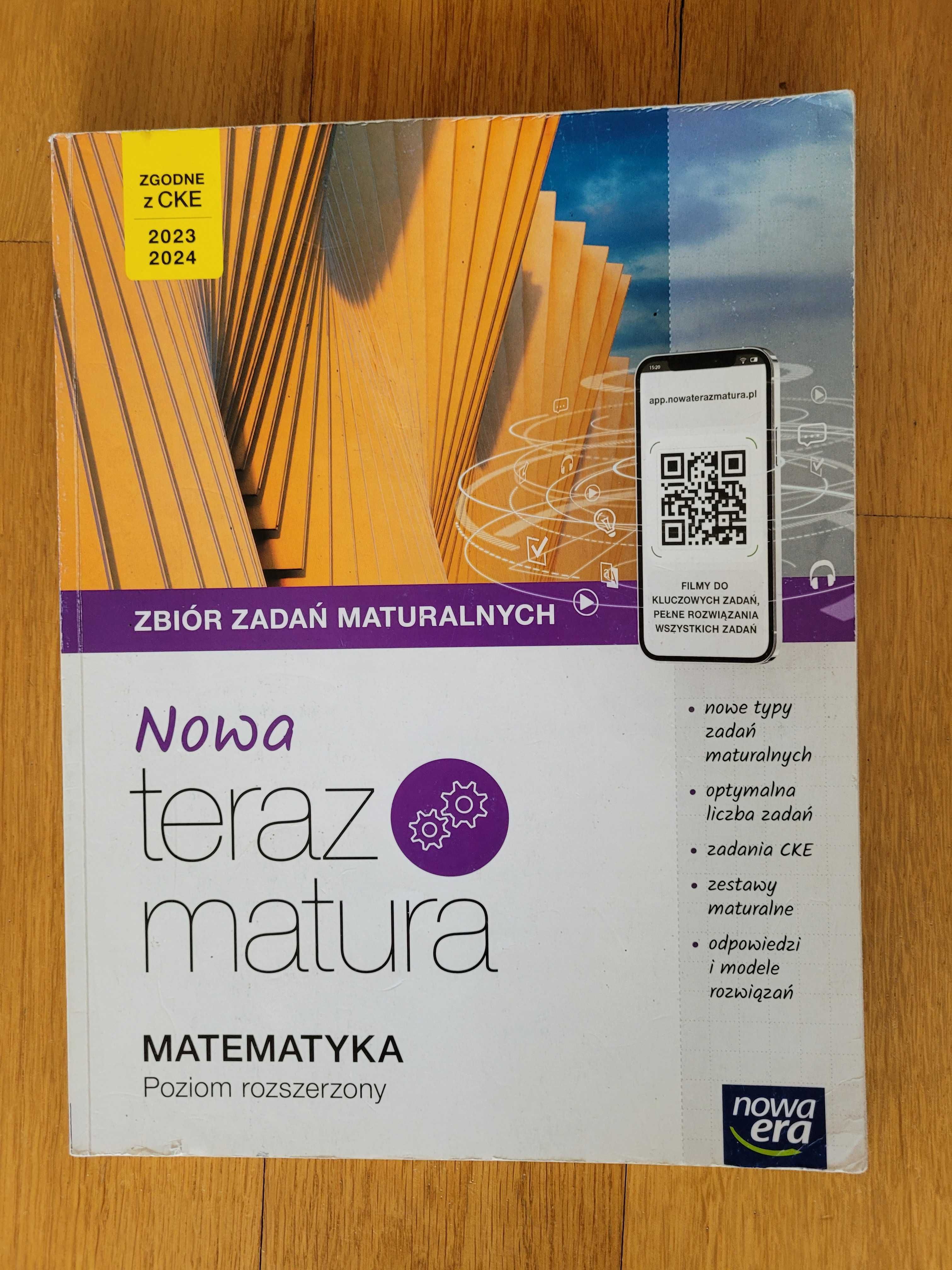 Teraz matura matematyka rozszerzenie zbiór zadań Nowa Era