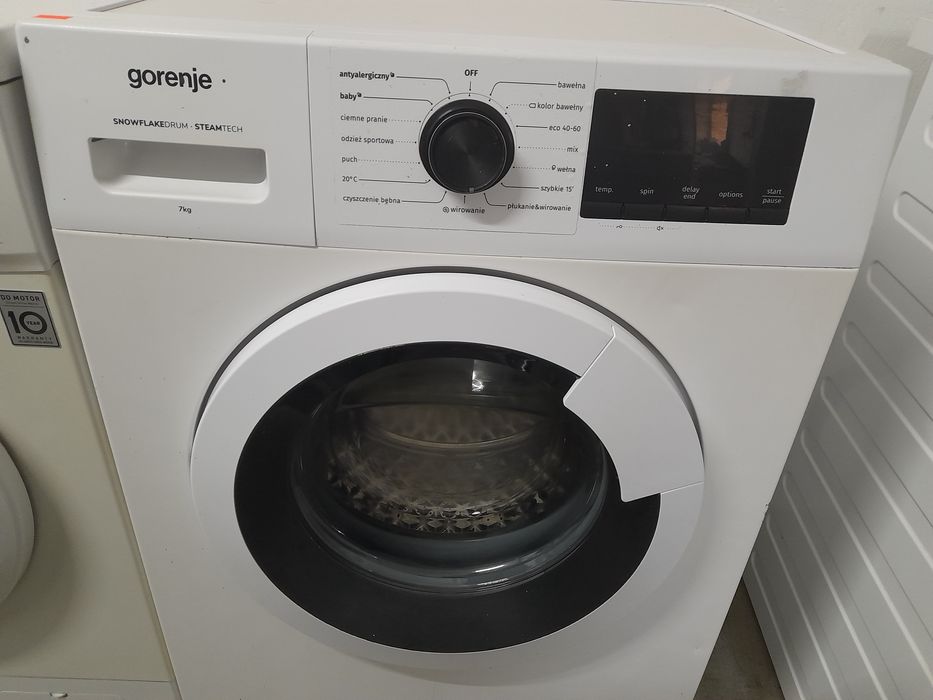 Pralka używana Gorenje, slim,1400obrotów, 7kg wsadu, sprawna