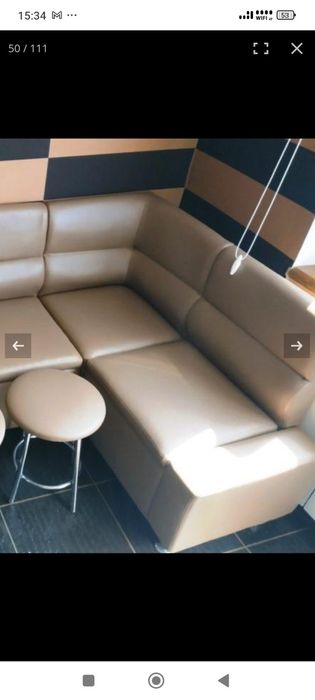 Ремонт  та оббивка м'яких кутків  на дому.