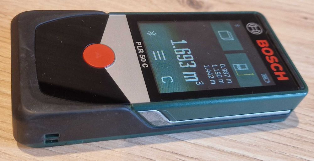 BOSCH PLR 50 C dalmierz laserowy Bluetooth