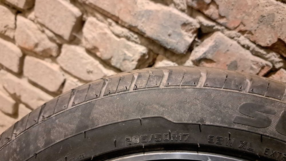 Felgi aluminiowe 17 cali Peugeot z oponami