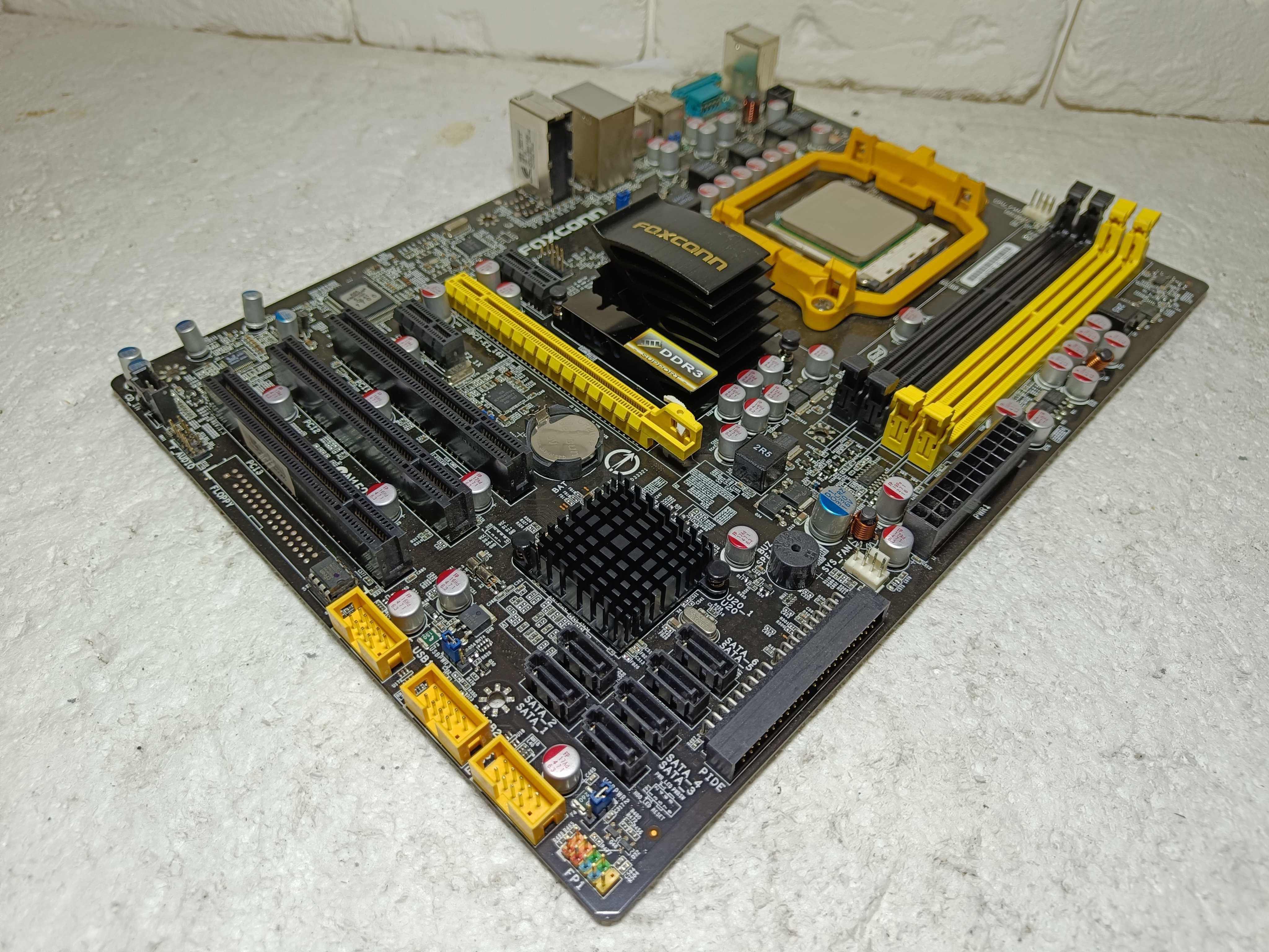 КОМПЛЕКТ Материнська AMD FAXCONN A78AX 3.0 + проц Phenom II 840X4 sAM3