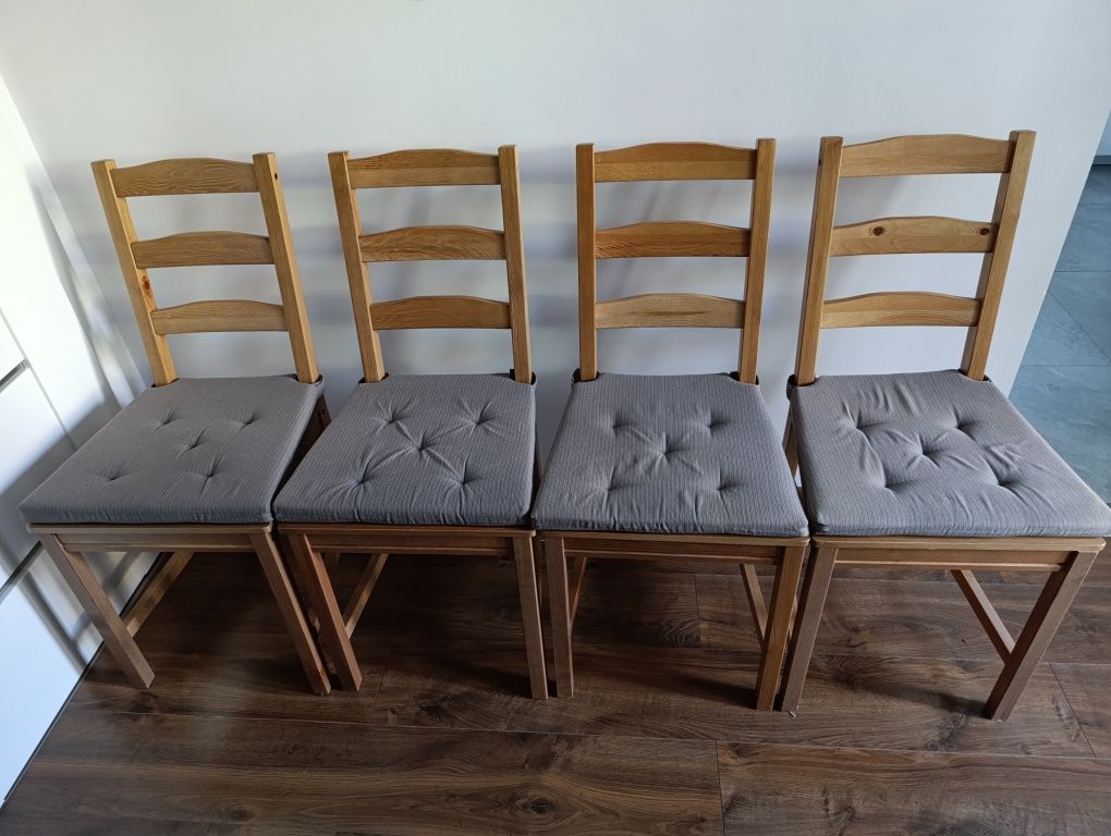 Stół + 4 krzesła IKEA jokkmokk