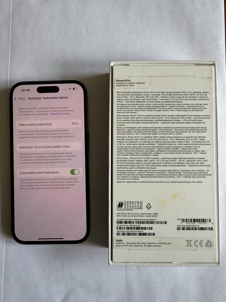 Iphone 14pro 128 g