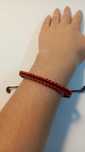 Pulseira de Fio Fino com Duas Cores
