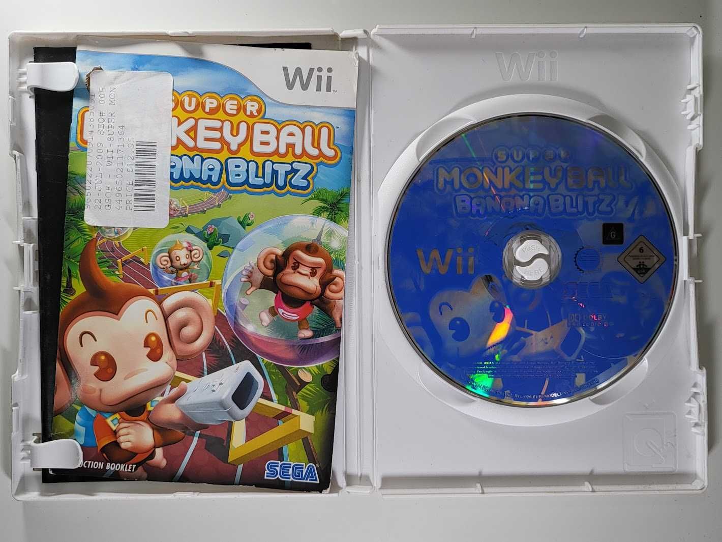 Super Monkey Ball Banana Blitz / Gra Nintendo Wii / Perfect Blue / WWA