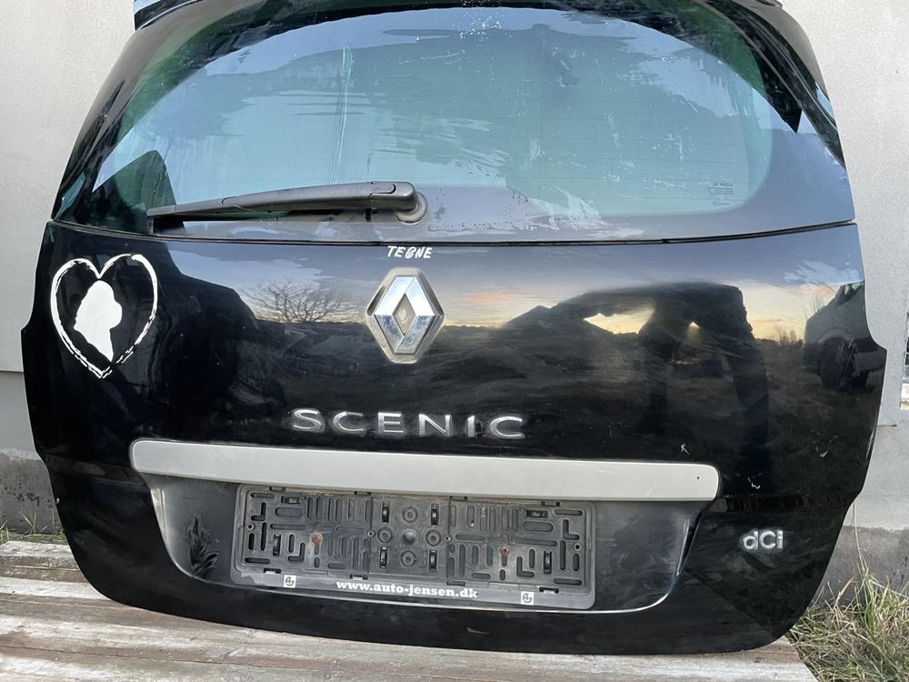 Ляда Кришка Багажника Кляпа Рено Сценік 3 Renault Scenic 3 2009-2015