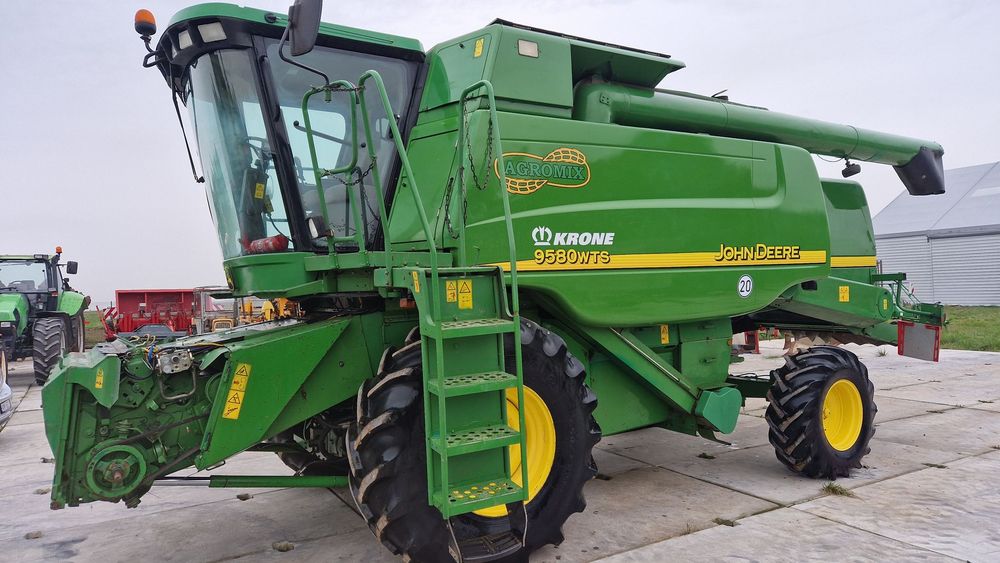 John Deere 9580 WTS  1450 + stół do rzepaku 2256 2066