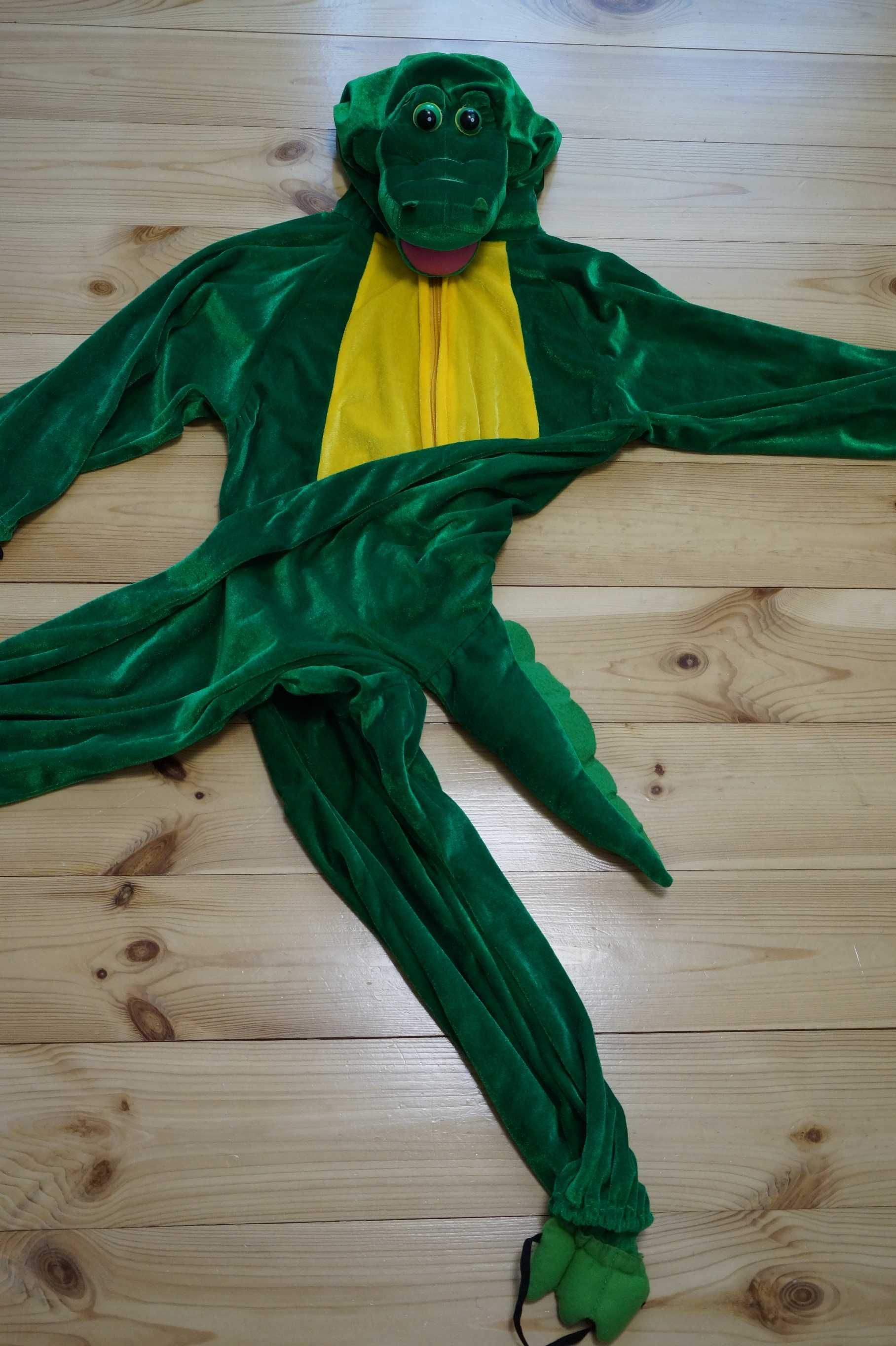 Детский карнавальный костюм Крокодил на 7-8лет