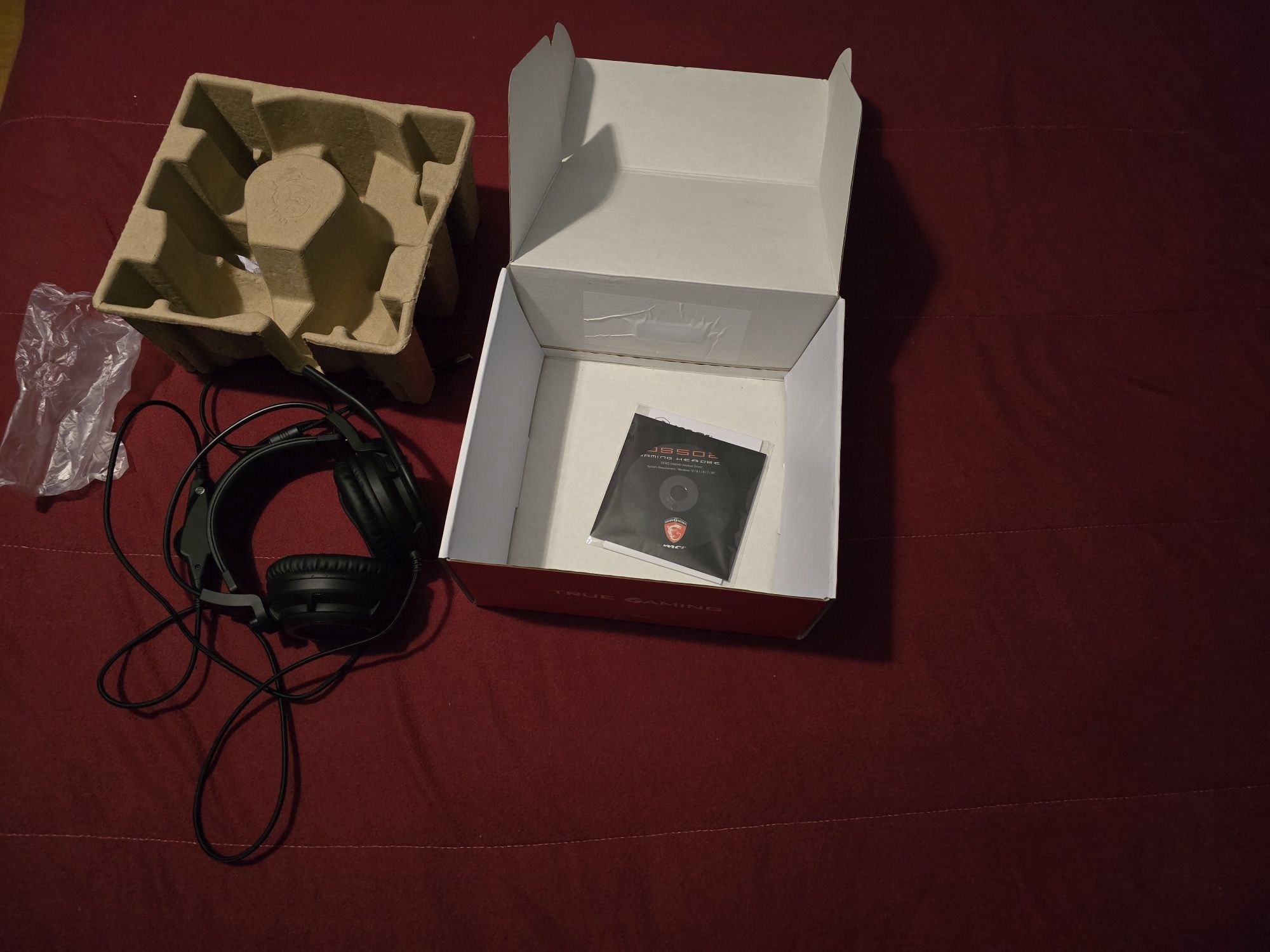 Headphones / Headset Gaming Msi 7.1 Surround para computador