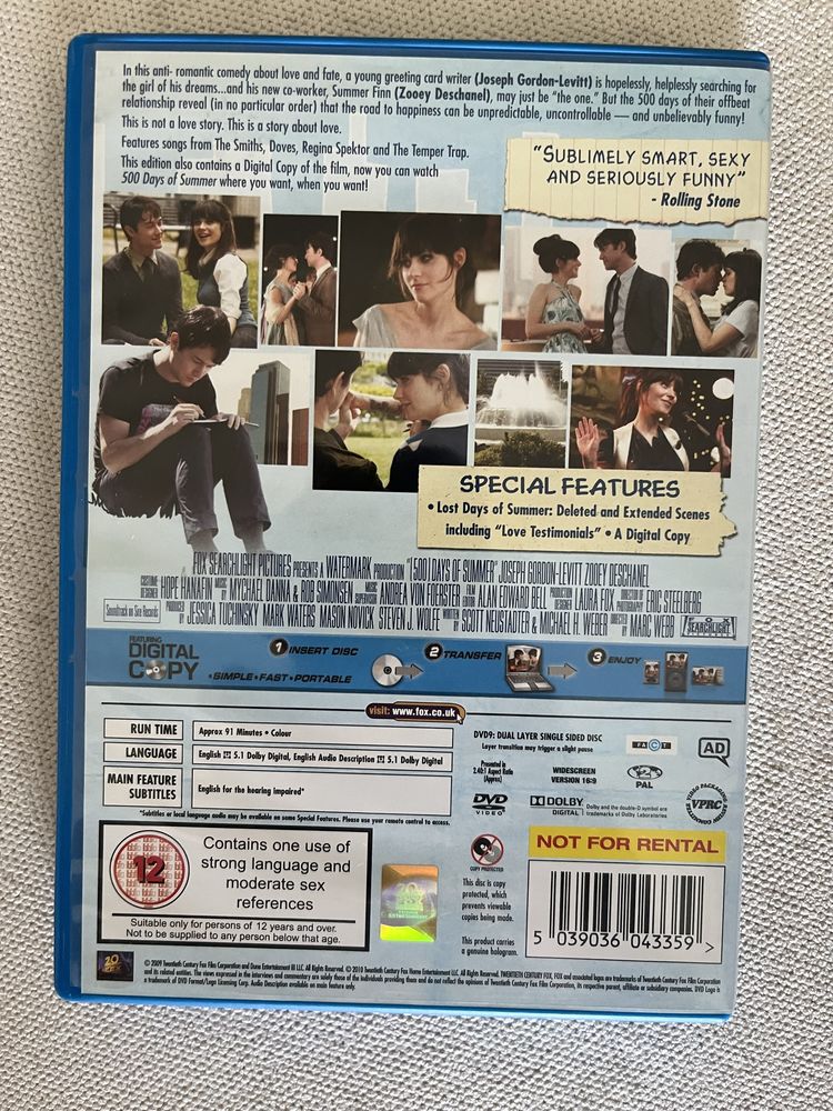 500 days of Summer (DVD)