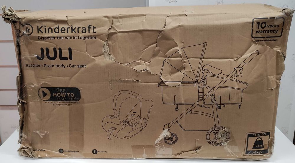 WYPRZEDAŻ Wózek wielofunkcyjny 3w1 kinderkraft juli