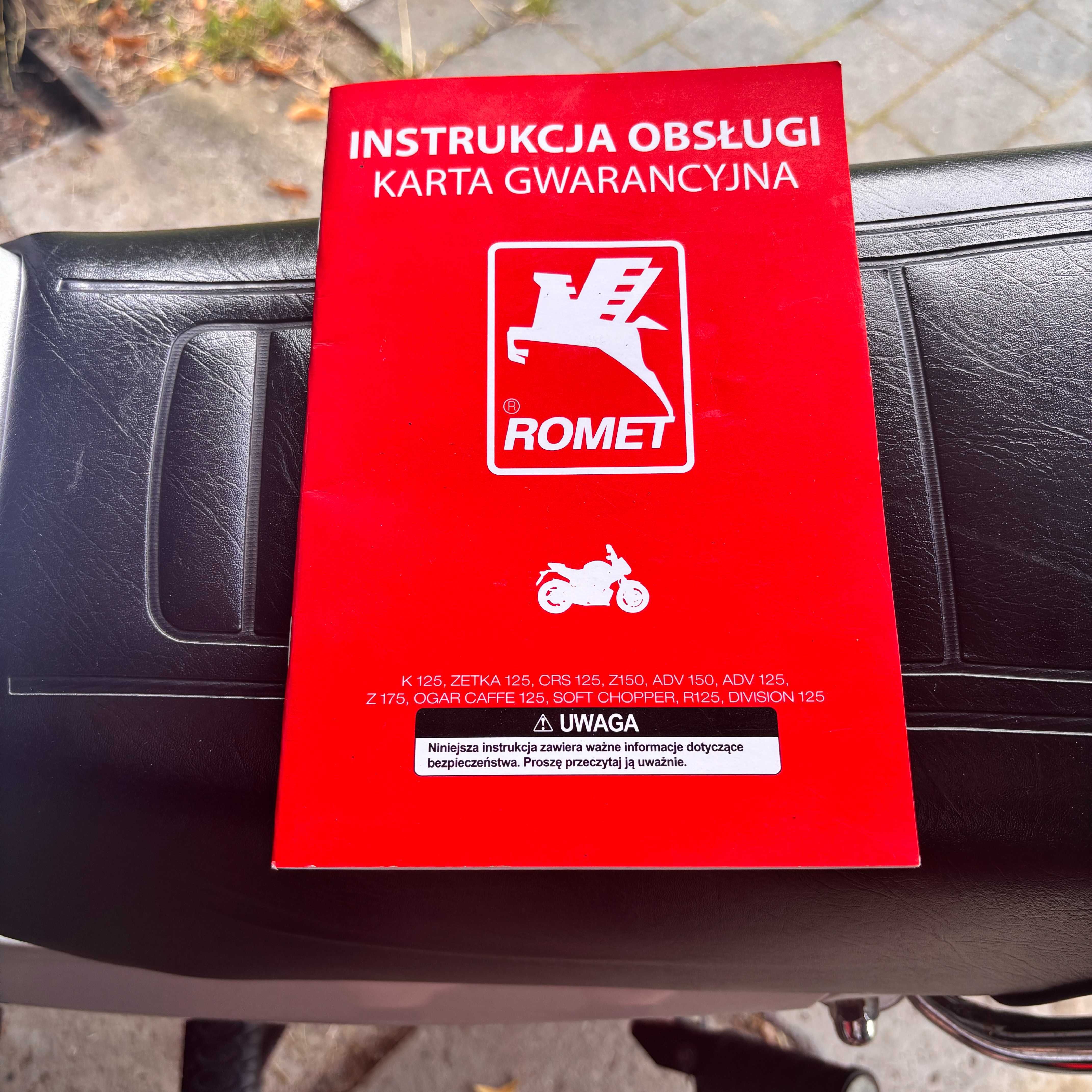 Romet K125 – stan niemal jak nowy!