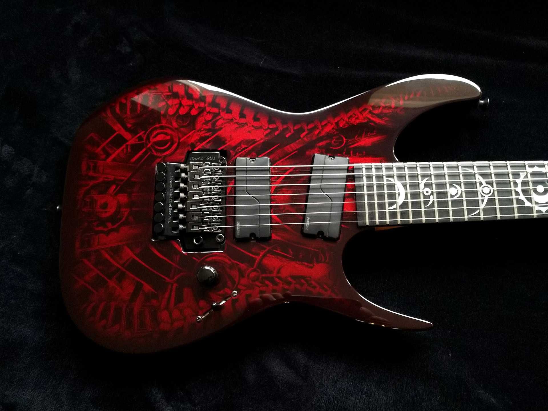 Dean RC7 Xenocide Rusty Cooley z Fishman Fluence Abasi