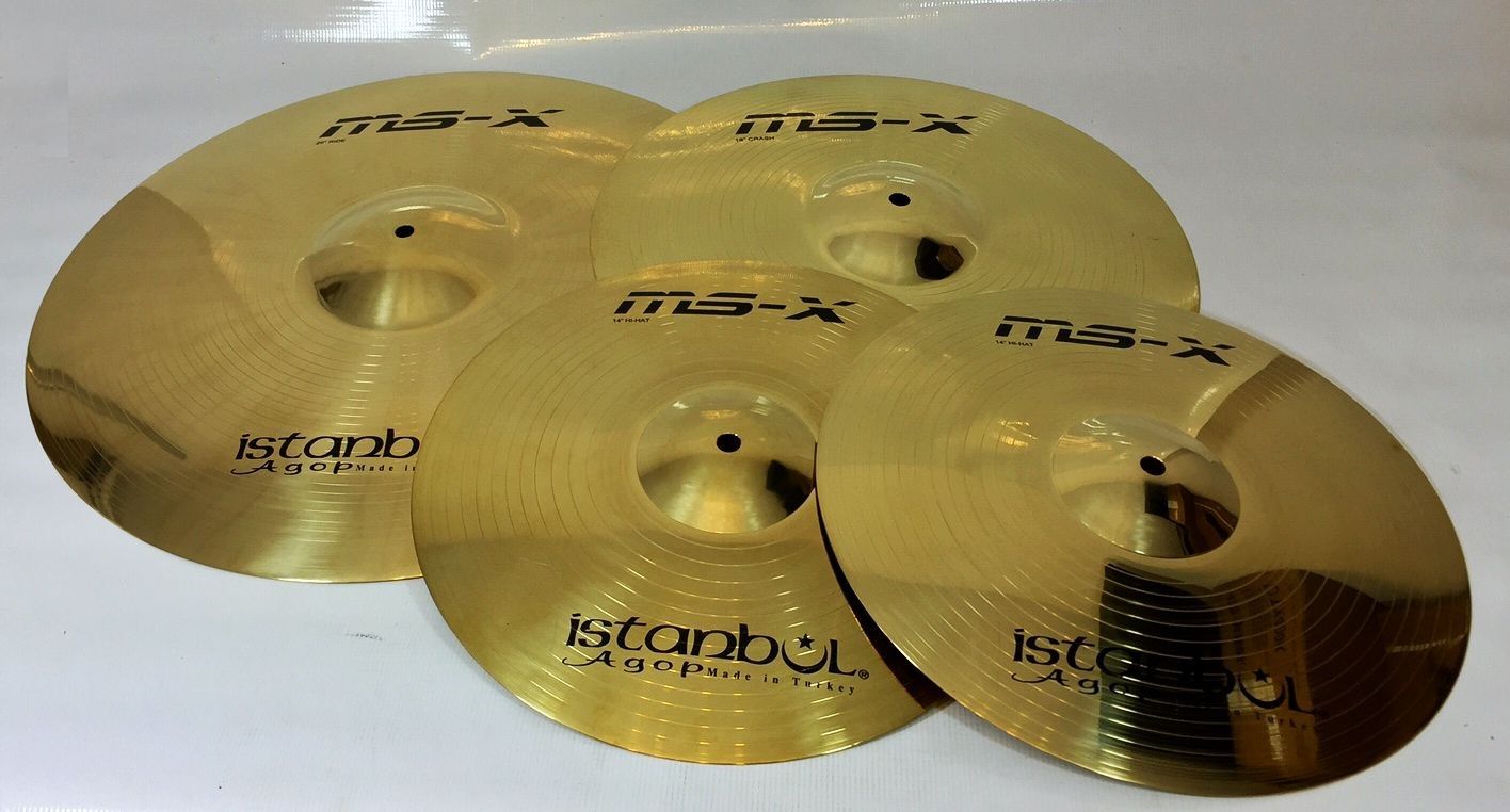 Istanbul Agop - zestaw talerzy MS-X Set 14'' 16'' 20''