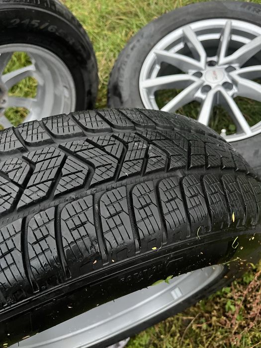 Диски Tiguan. Диски литі 5/112 r17. Шини зимові 215/65/17