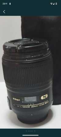 Макро объектив Nikon 60mm f/2.8