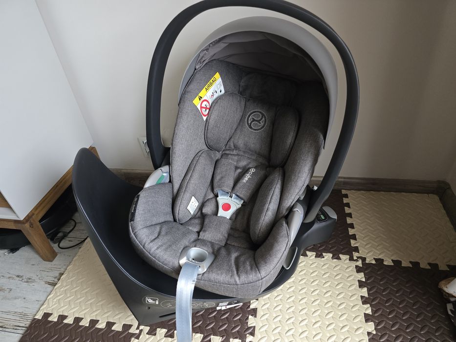 Cybex Cloud Z2 plus + baza Z2  Kolor Soho Grey
