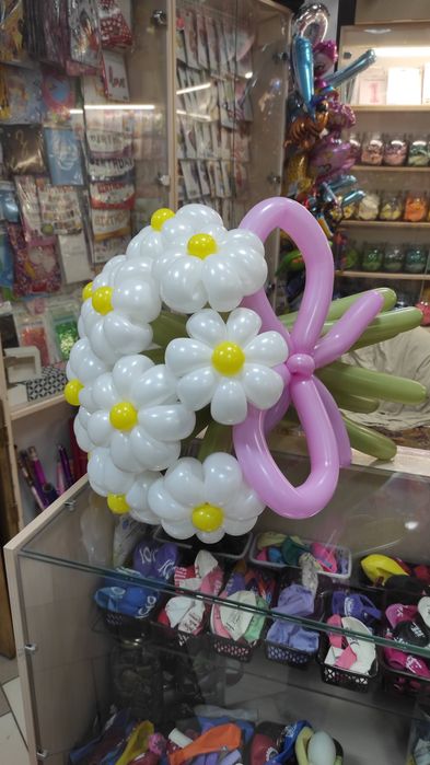 Balony z helem, ścianka do zdjęć