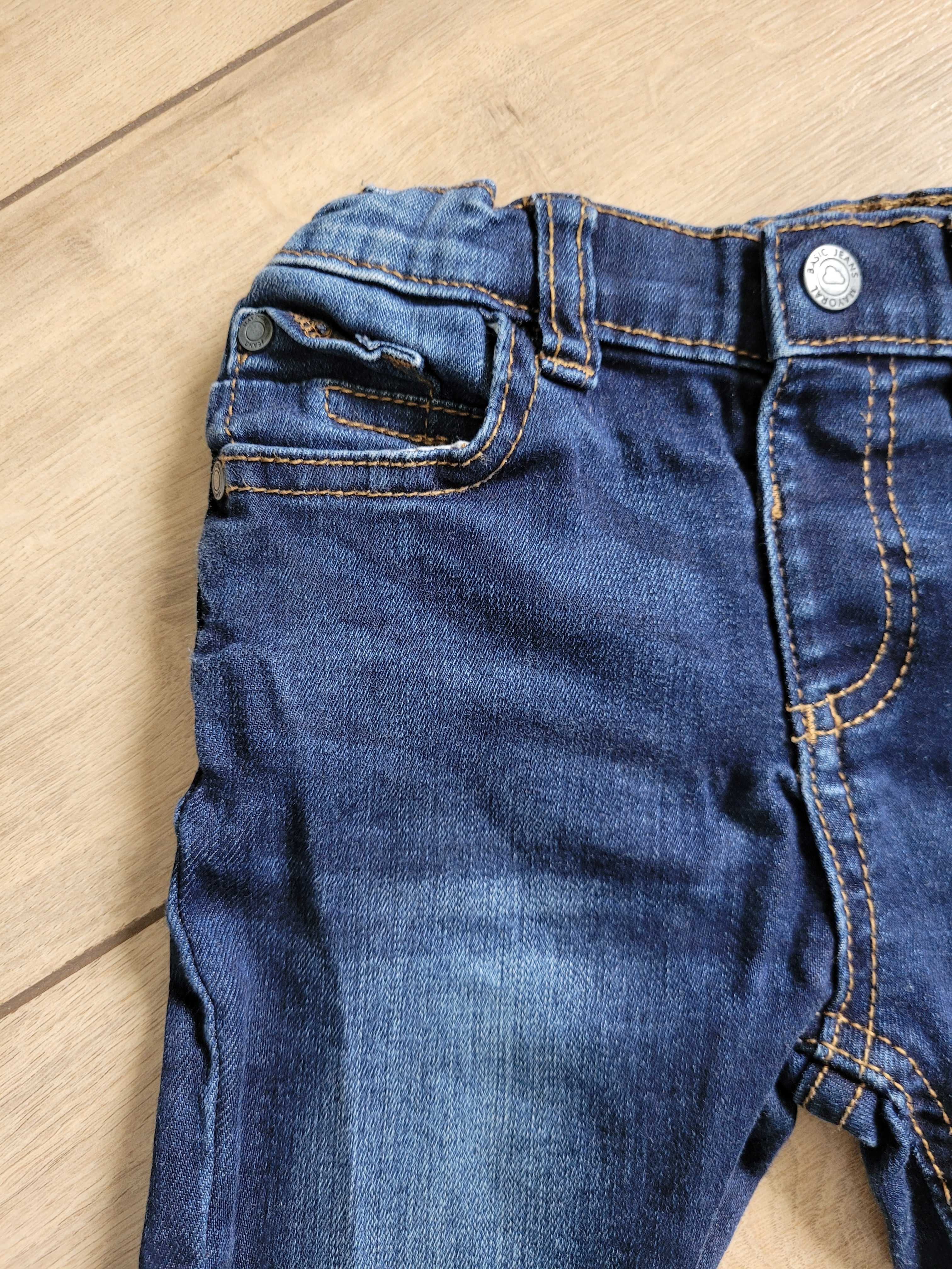 Spodnie jeansowe Mayoral 80 12m długie niemowlęce unisex