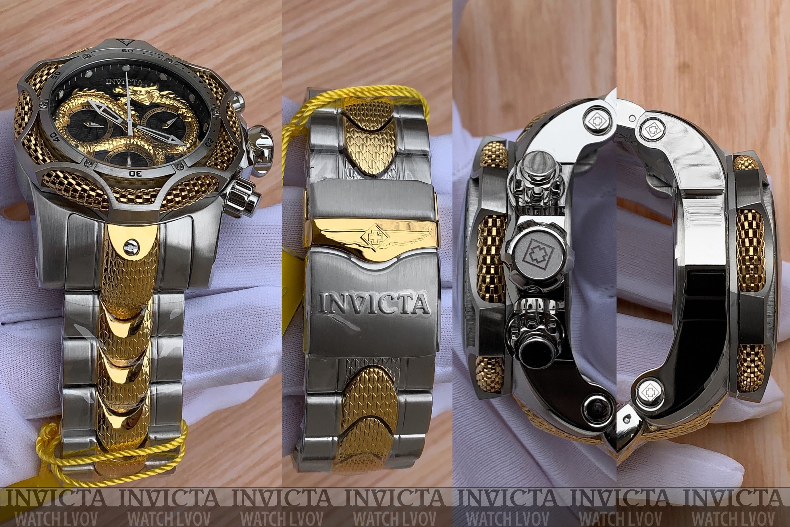 Мужские часы Invicta 31513 Reserve Venom Dragon Gen III Swiss.