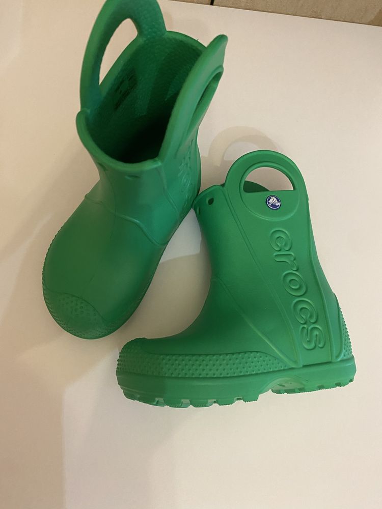 Гумові резинові чоботи crocs c8