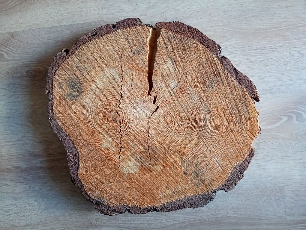 Piękny Plaster Drewna, blat na stylowy stolik, podstawka, styl Loft