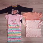 Ubranka rozmiar 74/80 - zestaw