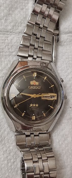 Мужские наручные часы "Orient" и "Seiko" времён СССР
