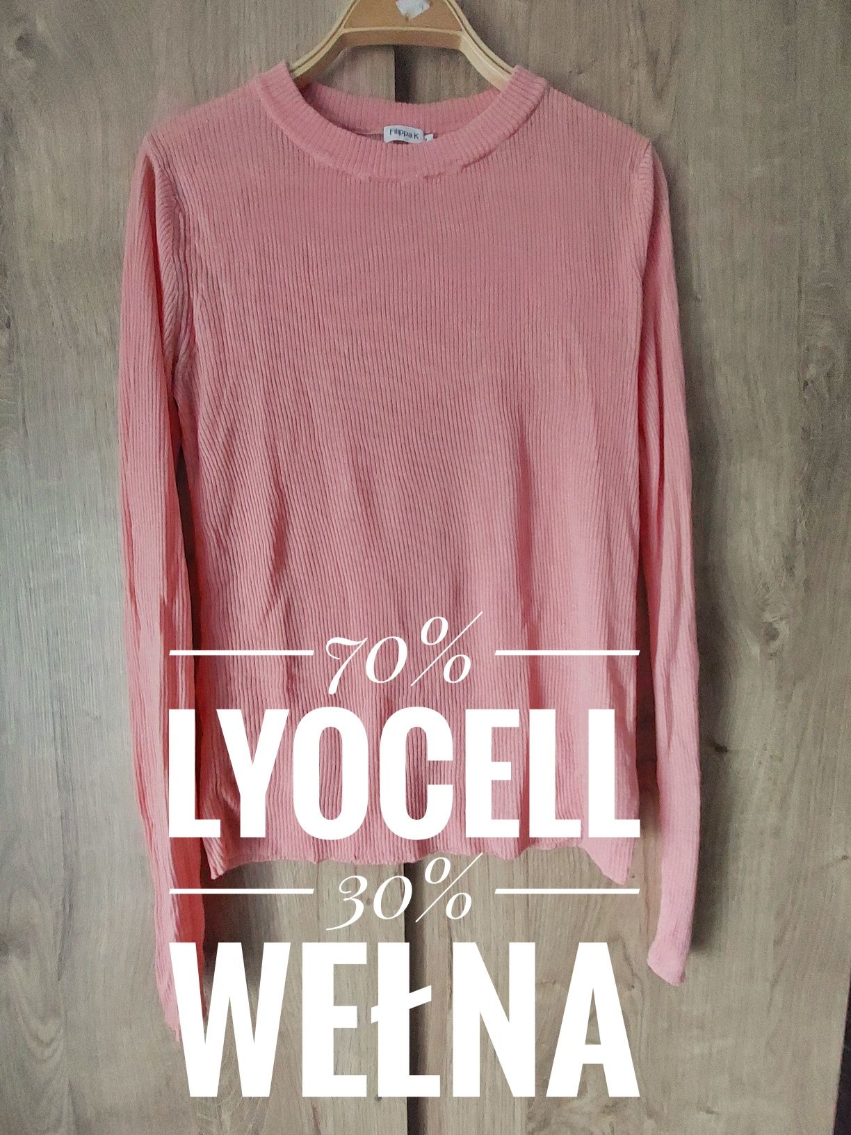 Damski sweter z lyocellu i wełny Filippa K rozmiar S
