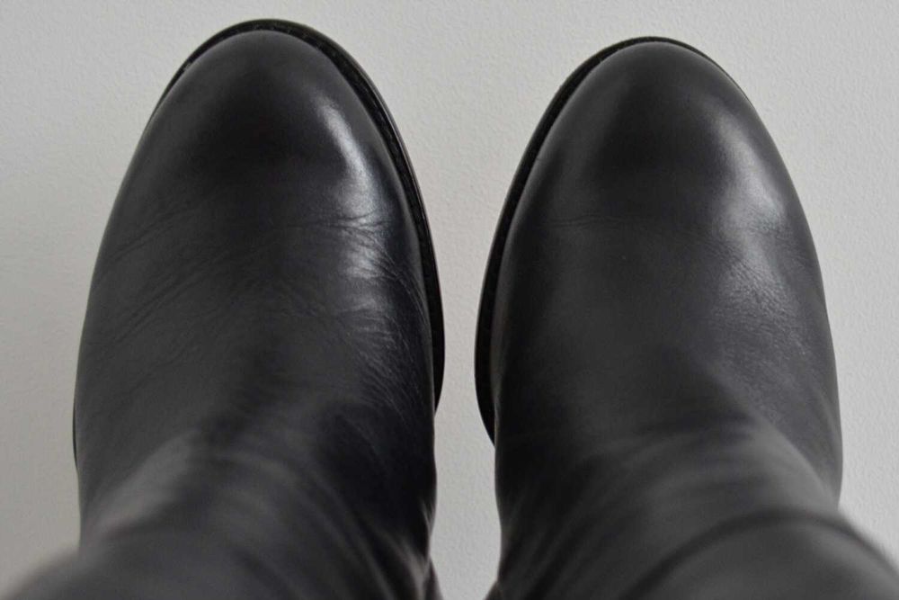 UWODZICIELSKIE muszkieterki Sam Edelman Rylan kozaki za kolano 41,5