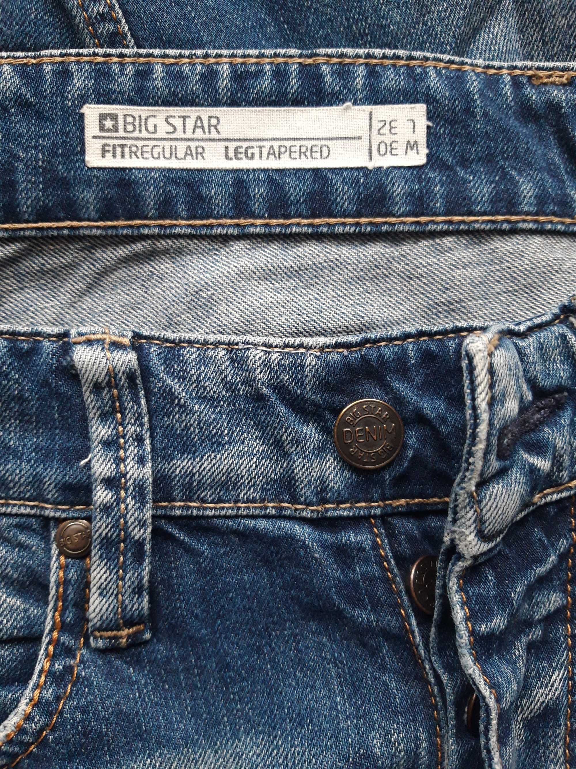 BIG STAR rozm 30/ 32 jeans jeansy męskie młodzieżowe klasyczne