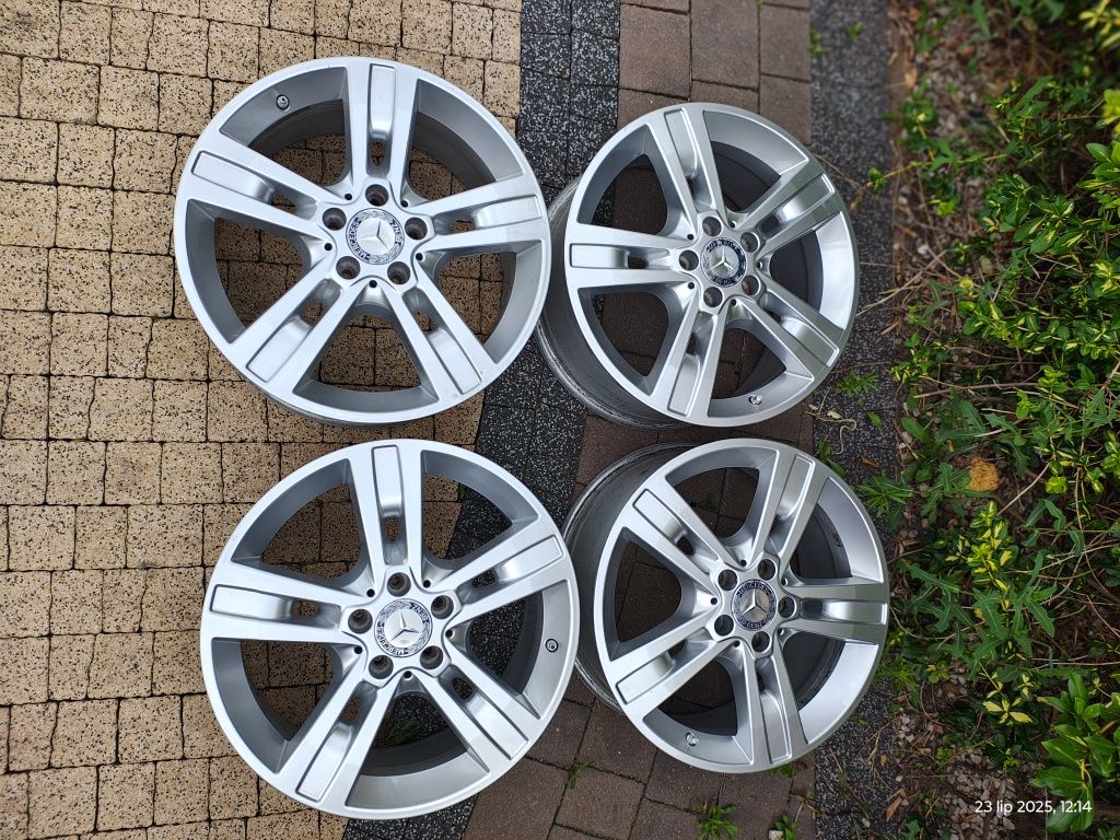 18 Mercedes 5x112 8J et60 czujniki ciśnienia A164.401.5702