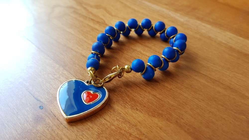 Pulseira azul