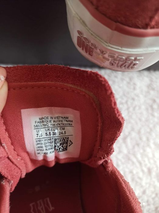 Buty conversy brudnyróż 39,24,5cm