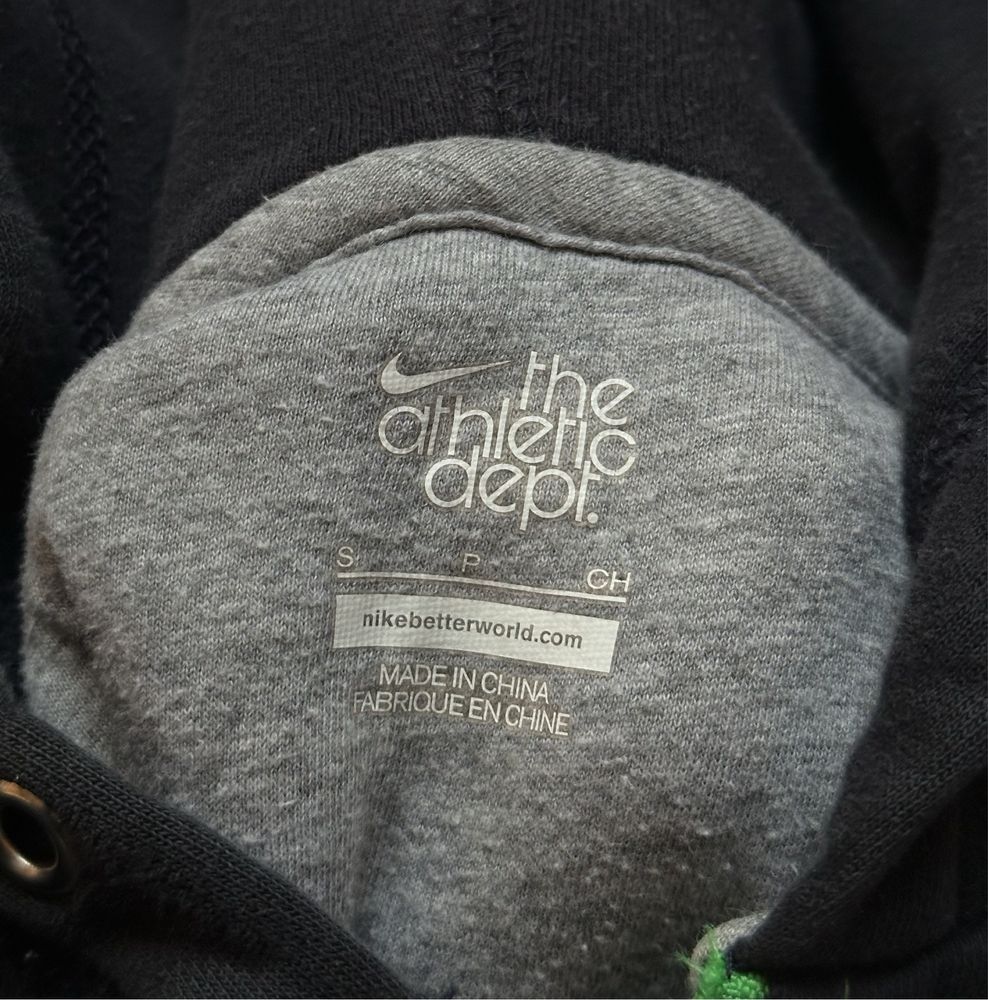 Оригинальное зип худи Nike Athletic Dept y2k swoos