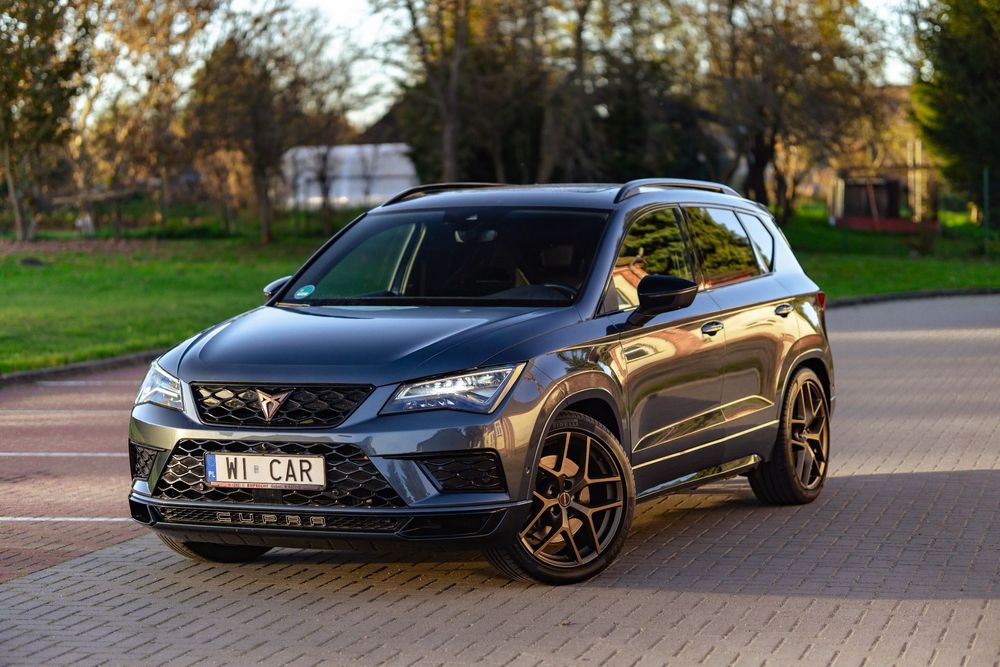 Cupra Ateca 300KM Full LED 4 Motion ASO Ambiente Kamera 360 Panorama Kubły