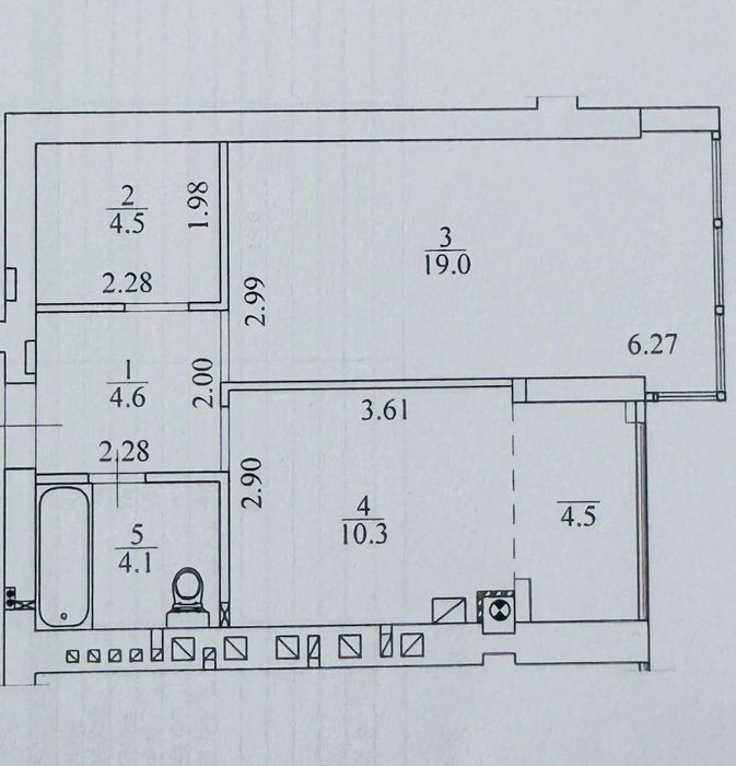 Продаж велика 1-кімнатна квартира ЖК Idilika Avenue
