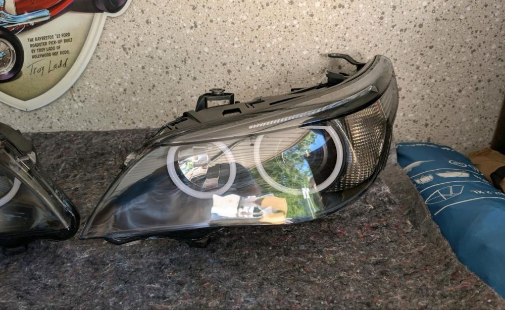 Lampy reflektory BMW E60 E61 XENON po regeneracji