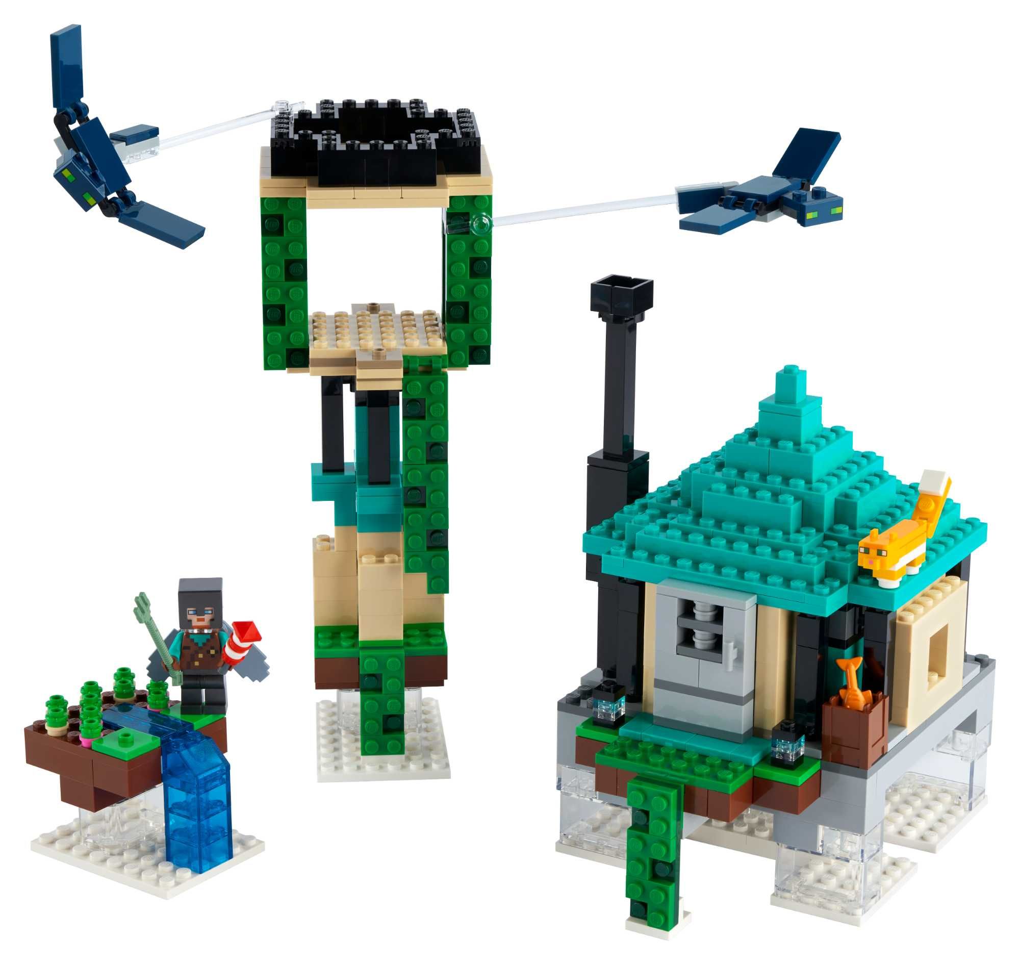 LEGO Майнкрафт Minecraft Конструктор Небесная башня 21173 дом крепость